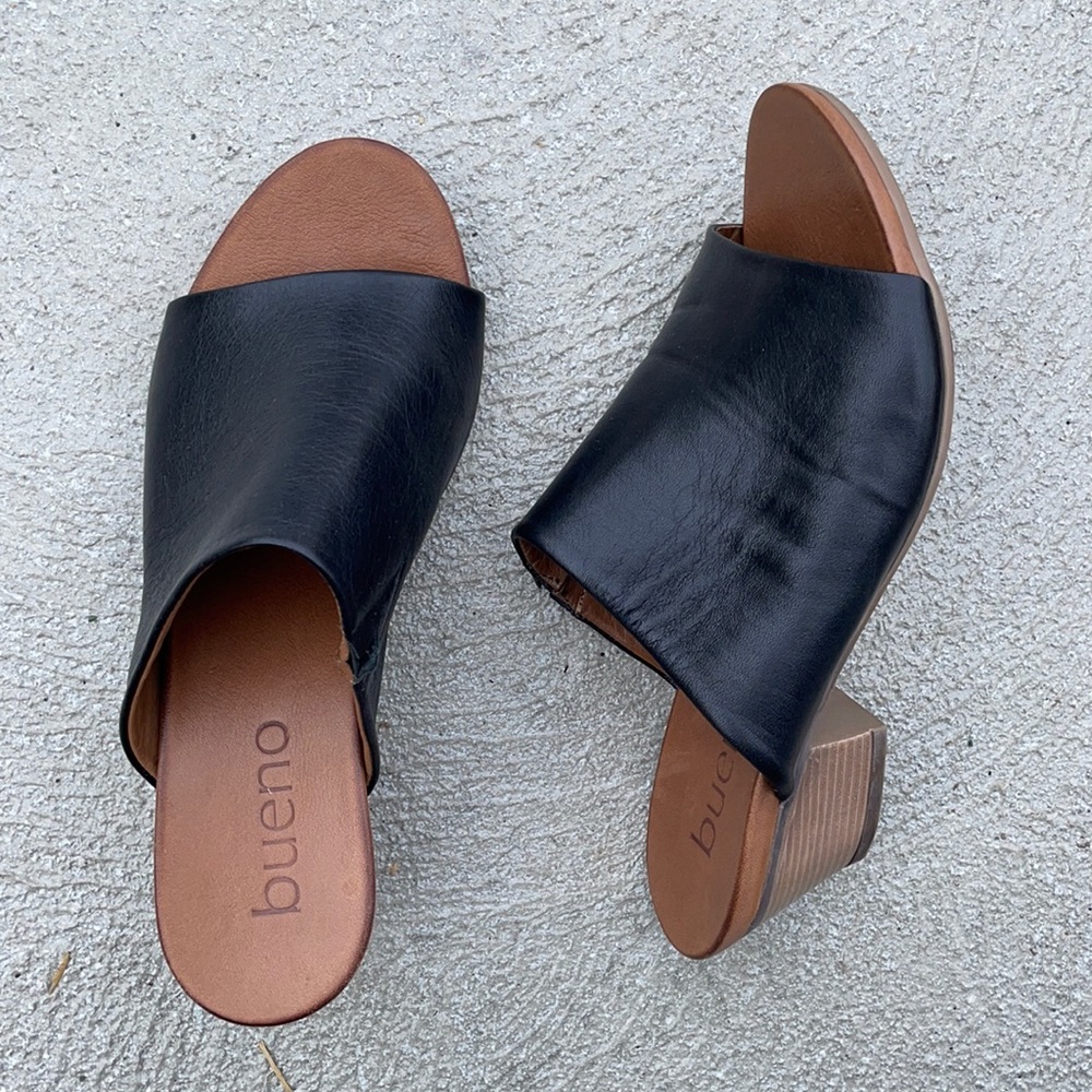 Bueno leather sandals
